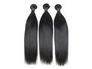 7A Brazilian weft Straight Hair 3 Bundles Rosa Hair Cheap Products Unprocessed Virgin Human Hair Weave Peruvian Straight Hair 1B Size 10 10 10
