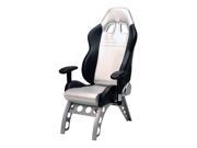 Pitstop Furniture GT Receiver Chair Silver