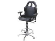 Pitstop Furniture Crew Chief Bar Chair Black