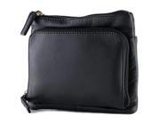 Visconti 01684 Sling Bag Handbag Evening Bag for Ladies 7x5.5x1.2 Inch Black