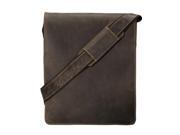 Visconti Big Leather Organizer Messenger Bag 18410 in Distressed Leather Brown Shoulder Bag