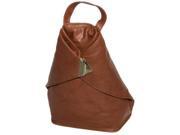 Visconti Stylish Quality Ladies Triangular Soft Genuine Leather Backpack Ruck...