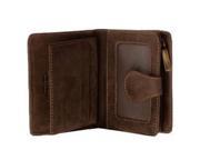 Visconti Hunter 715 Mens Bifold Wallet with Zippered Coin Purse in Oil Brown ...