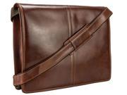 Visconti Vintage 7 Veg Tan Stylish Quality Brown Soft Genuine Leather Messenger Bag Cross Body VT7
