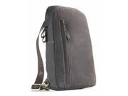 Visconti 16132 Oil Distressed Leather Backpack Bag Rucksack Brown [Apparel]