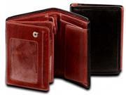 Visconti Waldorf TORINO TR 34 Top Quality Classic Tri Fold Wallet Coin ID Ho...