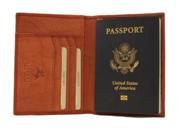 Visconti Soft Leather Passport Cover POLO 2201 Brown [Apparel]