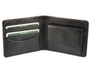 Visconti Heritage 7 Black Mens Soft Thin Leather Wallet