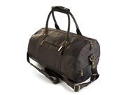Visconti 16152 Large Quality Leather Travel Duffel Bag