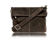 Visconti Genuine Leather Modern Messenger Bag Brown Large Handbag Shoulder Cross body Hand Bag 18762