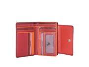 Visconti RB98 Multi Colored Soft Leather Ladies Girls Compact Bifold Wallet...
