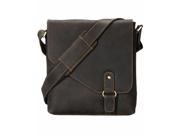 Visconti Oiled Leather Aspin Messenger Bag Hunter 16071