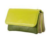 Visconti RB 99 Multi Colored Womens Soft Luxury Leather Coin Purse Wallet Gr...