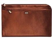 Visconti BOND Brown Leather Under Arm Folio Portfolio File Case Business...