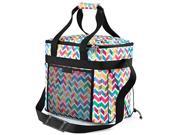 Cabin Max Insulated Large Picnic Cooler Bag Large 28 Litre ZigZag