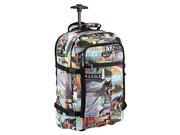 Cabin Max Lyon Flight Approved Bag Wheeled Carry On Luggage Backpack 22x16x...