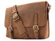 Visconti Wesley 16117 Large Distressed Leather Messenger Shoulder Bag Handbag...