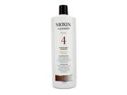 Nioxin System 4 Cleanser For Fine Hair Chemically Treated Noticeably Thinning Hair 1000ml 33.8oz