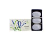 Crabtree Evelyn Lavender Triple Milled Soap 3x85g 3oz
