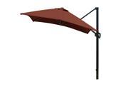 10 Feet Square Sunbrella 2A Fabric Cantilever Umbrella with Multi Positon Tilt