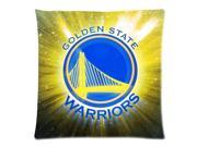 Soft Cotton Home Bedding Pillowcase Cushion Covers Standard one Side 18x18 Print NBA Golden State Warriors Club Team Logo Photos 3