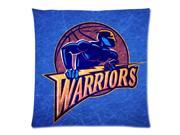 Wholesale Soft Cotton Pillowcase Print NBA Golden State Warriors Club Team Logo Decorative Cushion Covers 2 Sides 18 X 18 1