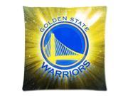 Wholesale Soft Cotton Pillowcase Print NBA Golden State Warriors Club Team Logo Decorative Cushion Covers 2 Sides 18 X 18 3