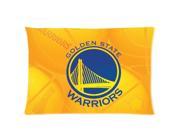 personalized Home Bedding Pillowcase NBA Golden State Warriors Club Team Logo One Side Rectangle Pillowcases Standard Size 20x30 1