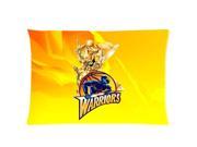 personalized Home Bedding Pillowcase NBA Golden State Warriors Club Team Logo One Side Rectangle Pillowcases Standard Size 20x30 4