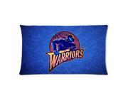 DIY Print NBA Golden State Warriors Club Team Logo Hotsales Cartoon Pillowcases Covers Standard Size 20 x36 One Side 1