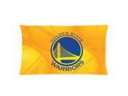 DIY Print NBA Golden State Warriors Club Team Logo Hotsales Cartoon Pillowcases Covers Standard Size 20 x36 One Side 5