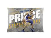 personalized Home Bedding Pillowcase NBA Golden State Warriors Famous Player Stephen Curry One Side Rectangle Pillowcases Standard Size 20x30 3