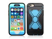 PEPKOO Case Powerful Shockproof Dirtproof phone Cover For iphone 6 6s Black Blue