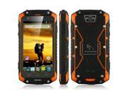 No.1 Smartphone 4000mAh Battery IP68 4.5 Inch MTK6572W Android 4.4 Black Orange
