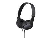 Sony MDRZX110 Black Headband Over Ear Headphones Earphones MDR ZX110 New 4905524930184