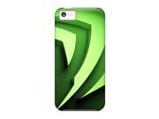 Snap on Cases Designed For Iphone 5c Nvidia Green