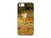 Defender Cases For Iphone 5c Red Deers Pattern