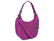 Travelon Convertible Hobo with RFID Protection Magenta