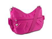Travelon Shoulder Bag with Adjustable Strap Side Pockets Berry