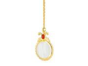 UPC 779709011364 product image for Victorian Necklace Magnifier, Gold with Jewel Accent | upcitemdb.com