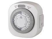 UPC 783555187500 product image for Westek TM1677DHB Mechanical Big Button One-Outlet Indoor Daily Timer | upcitemdb.com