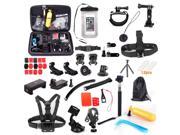 Gopro camera accessory kit Evoplus ULTRA 58 in 1 kits for GoPro HERO 3 GoPro HERO 2 SJ4000 SJ5000 SJ6000