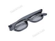 Stylish Non Flash Circularly Polarized 3D Glasses Black