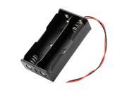 7.4V 2 x 18650 Battery Holder Case Box with Leads