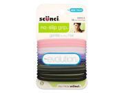 Scunci No slip Grip Evolution Bright Jelly Ponytailers 14 Count