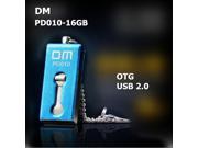 DM PD010 16GB OTG USB Flash Drives Smart Phone Tablet PC External Storage Micro 16G Pen Drive Memory Usb Stick