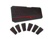 Redragon Karura K502 USB Gaming Keyboard 7 Switchable Backlight Colors 104 Keys