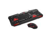 Redragon S101 VAJRA USB Gaming Keyboard CENTROPHORUS USB Gaming Mouse Keyboard Set