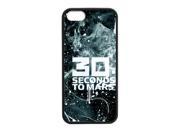 Rock Band 30 Seconds To Mars 30STM This Is War iPhone 5 5S TPU Laser Technology Side Silicon Back TPU Phone Case