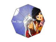 Perfect as Gift New 2014 Cartoon Inuyasha Half Human Half Monster Printed 43.5 inch Wide Foldable Umbrella Anti Rain Durable Umbrella